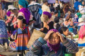 Most Colorful Hill Tribe Market In Northern Vietnam